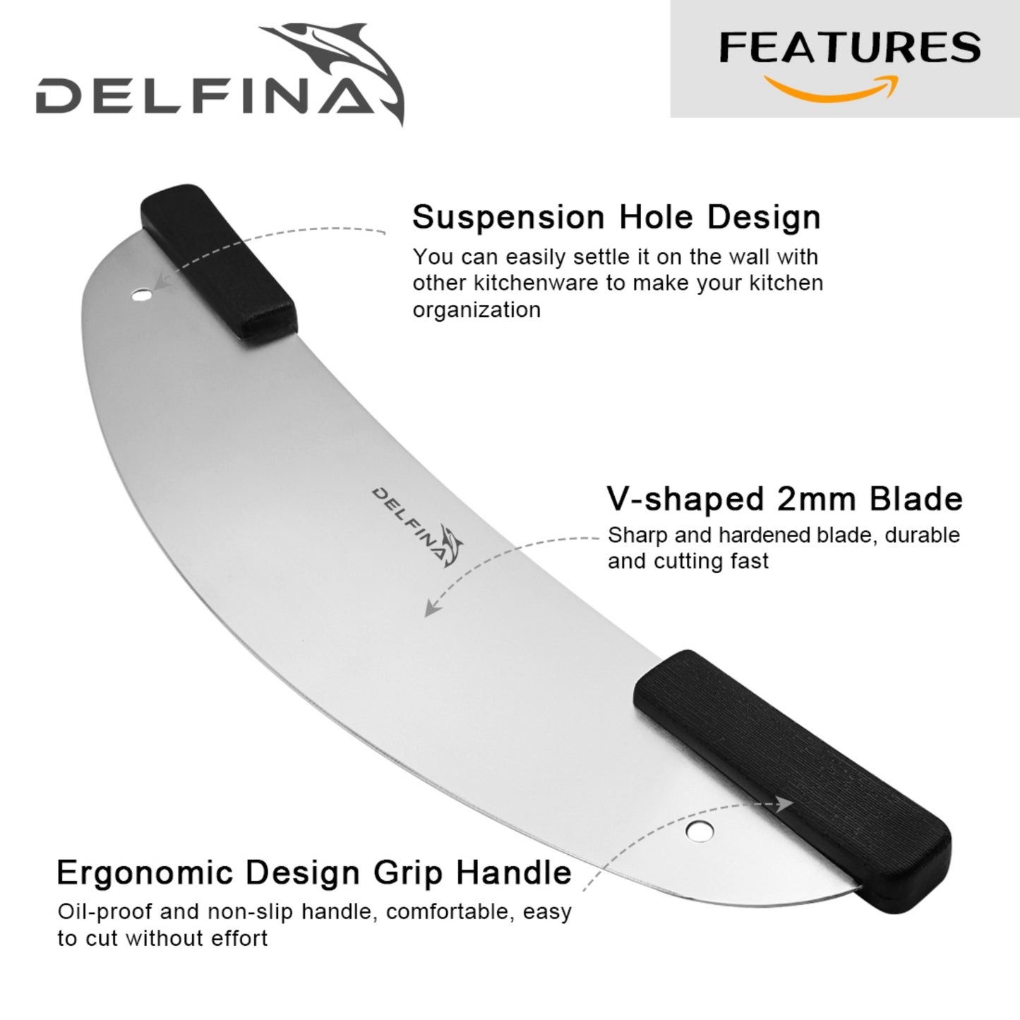 Pizza Cutter Rocker-20inch