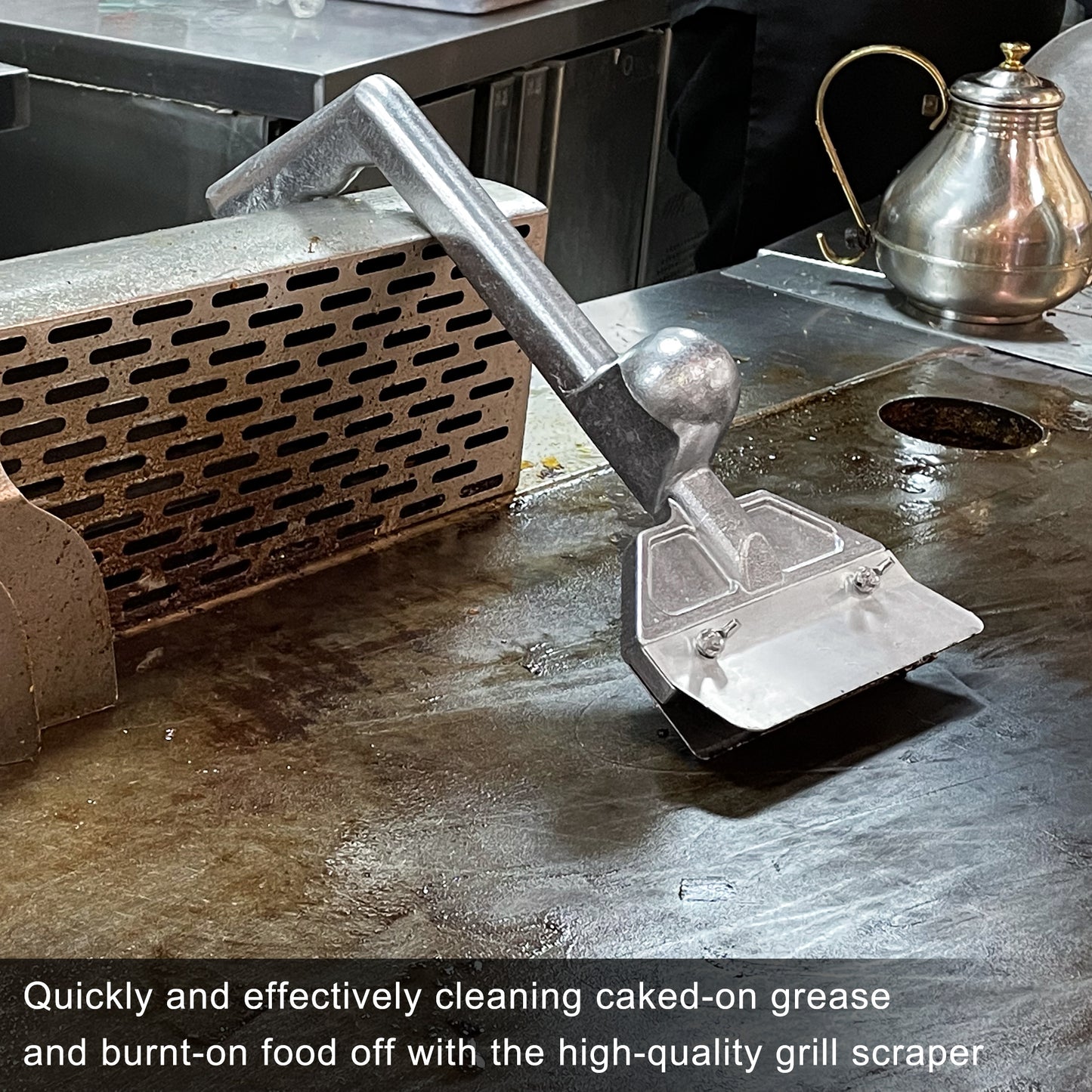 4 Pcs Grill Scraper Blade Replacement